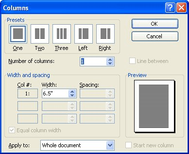 how to get rid of section break continuous