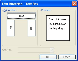 Changing Table Cell Text Direction Microsoft Word