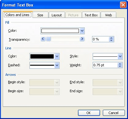 how to add text box in word 2006