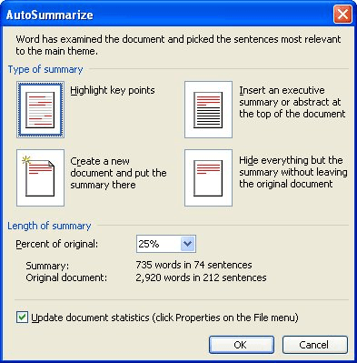 auto summarize sql script