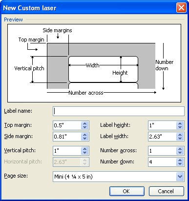 how do i use the labels templates in microsoft word