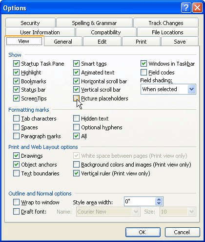 microsoft word crashes when saving large document