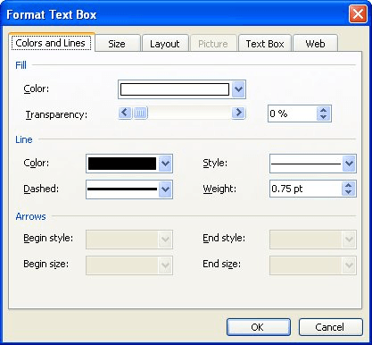 Creating See-through Text Boxes (Microsoft Word)