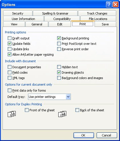 printing microsoft project on one page