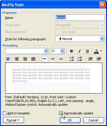set default font in microsoft word 2008 for mac