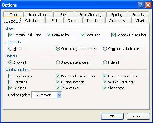 column scroll bar missing in excel spreadsheet