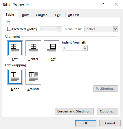 Centering A Table Microsoft Word, How To Make A Table In Word With Square Cells
