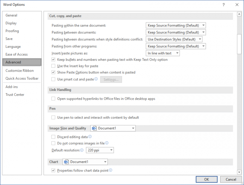 cut down picture image size of stata output in ms word 2011 for mac