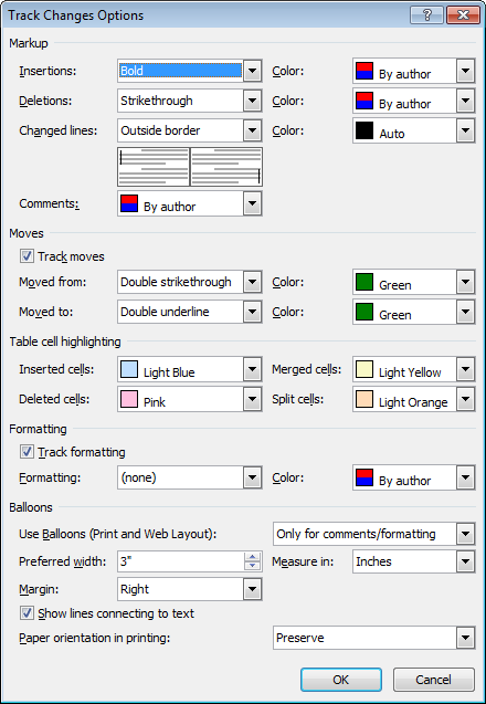 microsoft word remove comment column on right