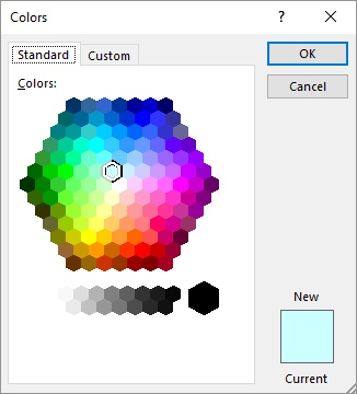 microsoft word background color