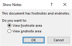 how to convert endnotes to footnotes in word 2013