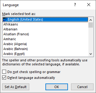 how to grammar check in word 365