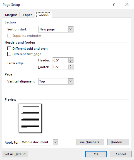 change page margins in word for mac