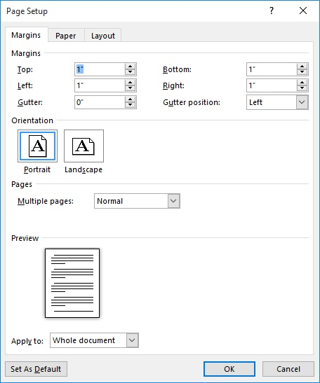 how to do a hanging indent microsoft word 2016