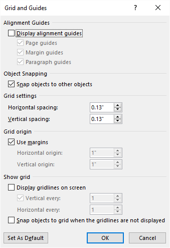 how to turn on ruler in word 2016