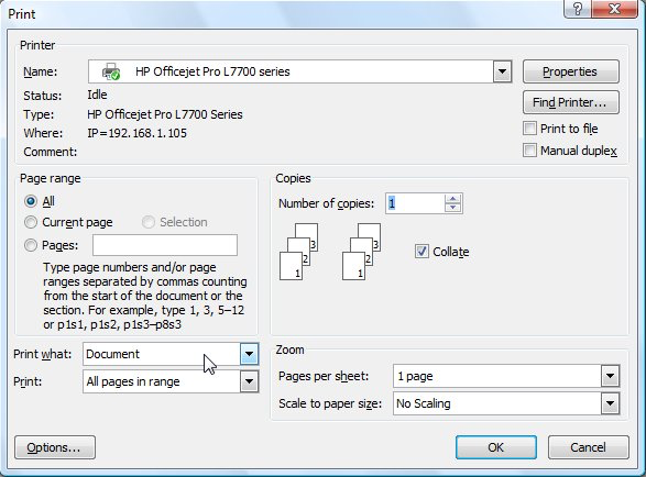 sofistikeret Bedrift justering Printing Documents without Markup (Microsoft Word)