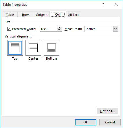 how to auto format table of contents word 2003