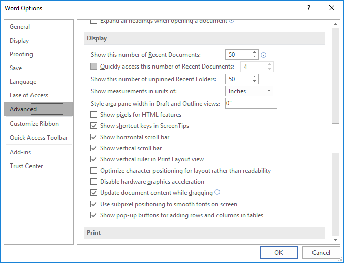 how to change default page layout in word 2013