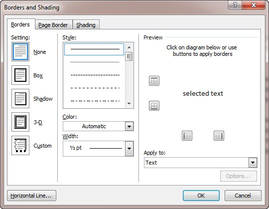 How To Add A Vertical Separator Line In Word