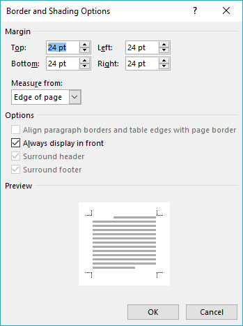 how to print to the edges in word