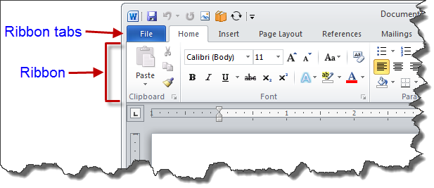 microsoft word for mac tools and ribbons