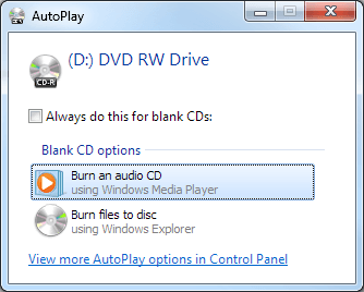 copiando archivos para ayudarlo a DVD en Windows