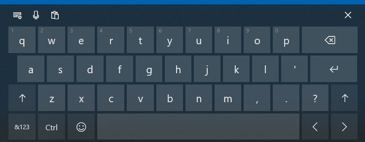 Using The Windows 10 Touch Keyboard Tipsnet