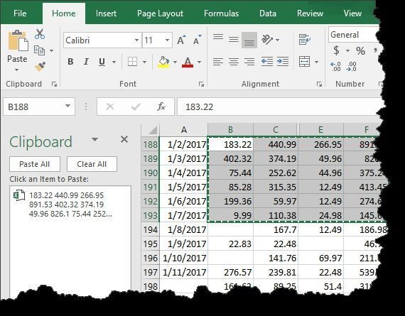 Pasting Into a Comment (Microsoft Excel)