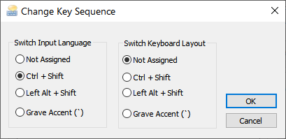 left ctrl key not working