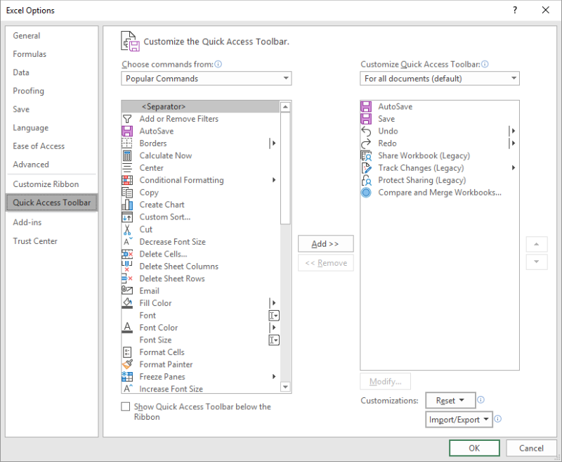 paste special not working on excel for mac