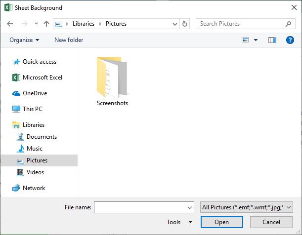 Changing Excel's Background Color (Microsoft Excel)