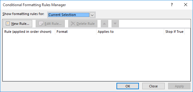 excel for mac 2016 conditional format unless correct answer is input