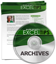 ExcelTips Ribbon 2023 Archive (Table of Contents)