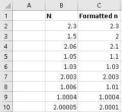 Automatically Formatting for Decimal Places (Microsoft Excel)