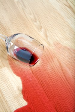 Dealing with wine stains